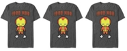 Fifth Sun Marvel Men's Comic Collection Kawaii Iron Man Short Sleeve T-Shirt